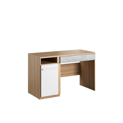 Biurko młodzieżowe Plano 120 cm z szafką i szufladą