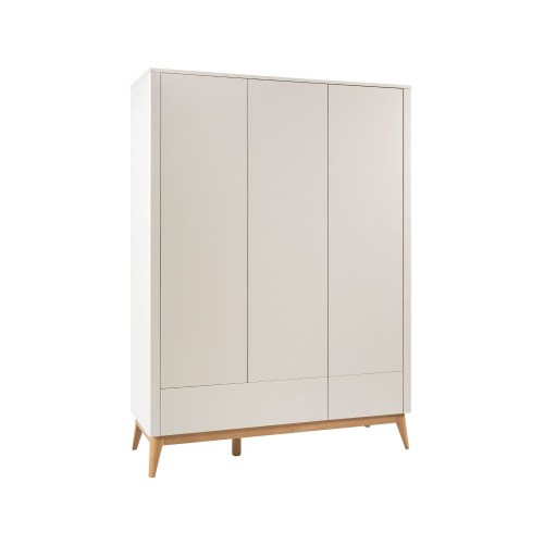 szafa trzydrzwiowa Seth w kolorze szampańskim