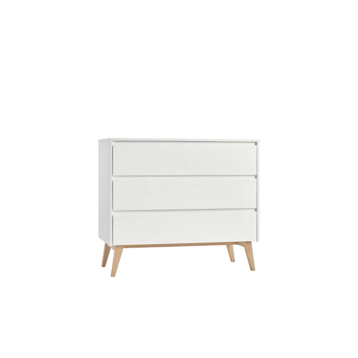 komoda dziecięca Swing biały, styl skandynawski