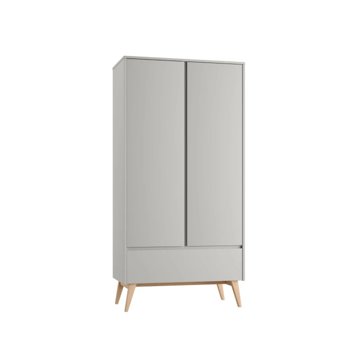 szafa Swing szary w stylu skandynawskim do pokoju dziecka