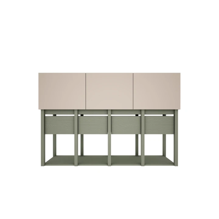 Komoda Tweens eukaliptus w kolorze beż / eukaliptus