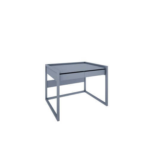 Biurko Tweens niebieski z dwiema szufladami