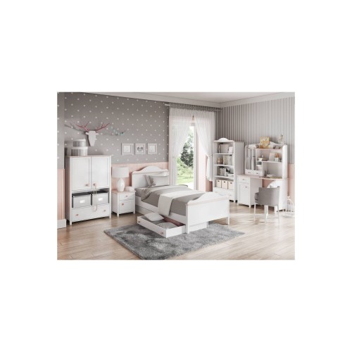 Pokój młodzieżowy dla dziewczyny, meble Luna