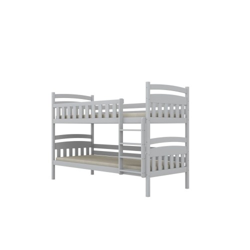 skandynawskie łóżko piętrowe MILO w kolorze białym