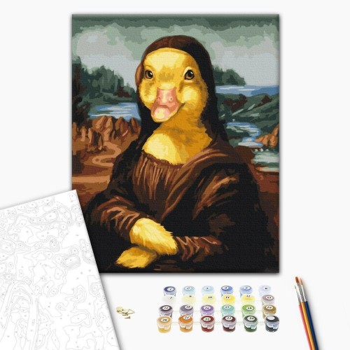 Obraz do samodzielnego malowania - Kaczka Lisa
