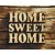 Obraz do samodzielnego malowania - Drewniane home
