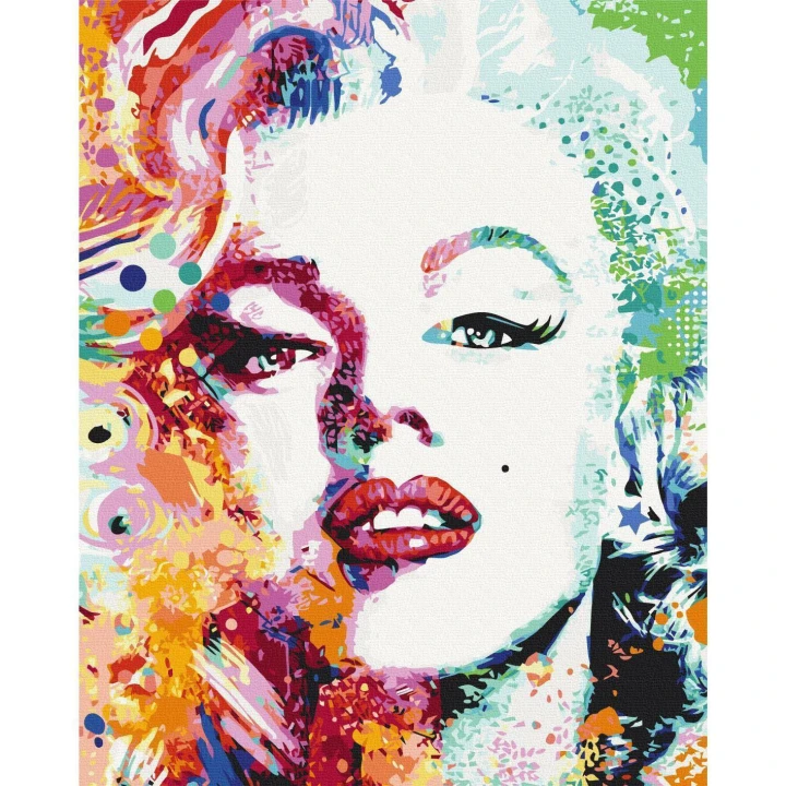 Obraz do samodzielnego malowania - Urocza Marylin