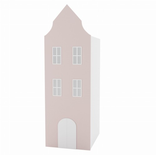 Front szafy domek Kraków z detalami kamieniczki