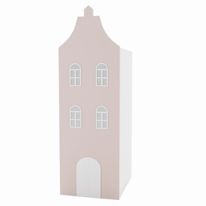 Szafa dziecięca Kamieniczka Mediolan w kształcie domku