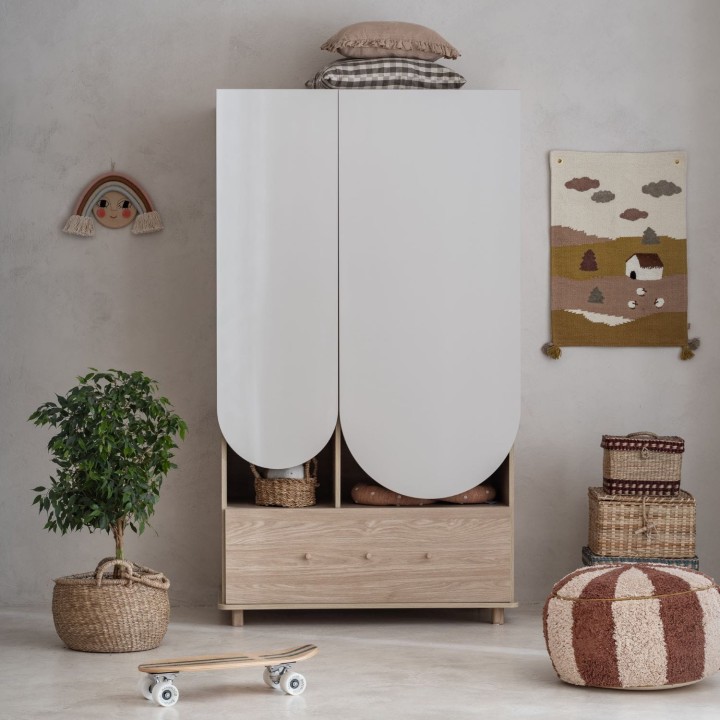 Szafa dla dziecka Bloom kaszmir-dąb